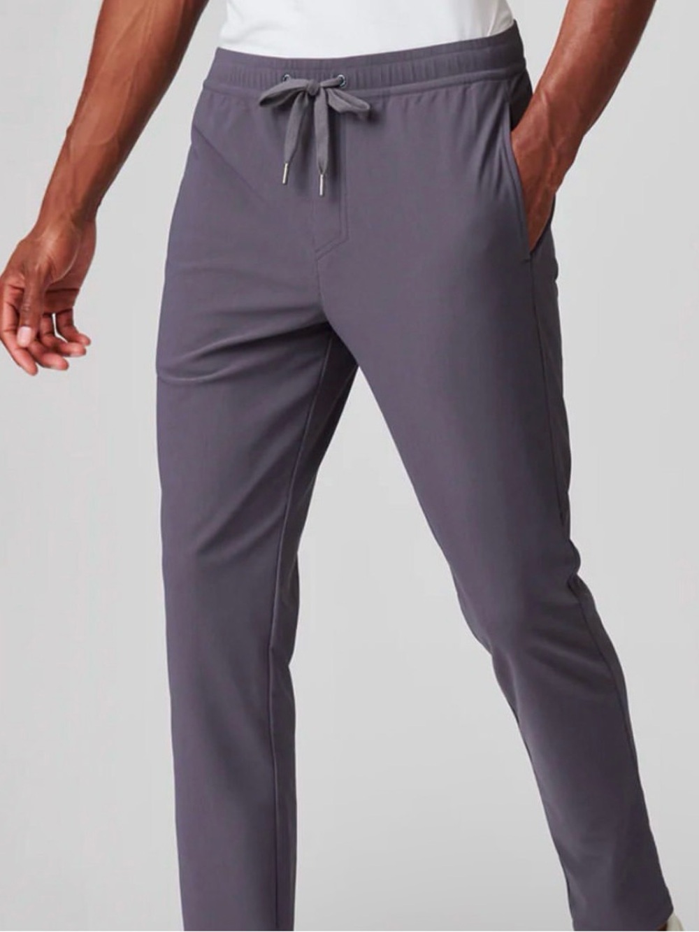Rhone Men’s Chelsea Performance Cord Pants in Charcoal Gray XL